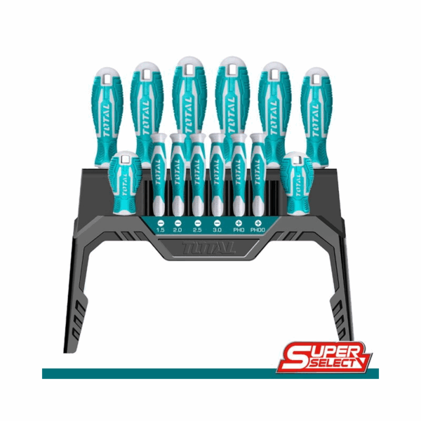Total Screw Diver Precision 14pcs Set THT250614 - Image 2