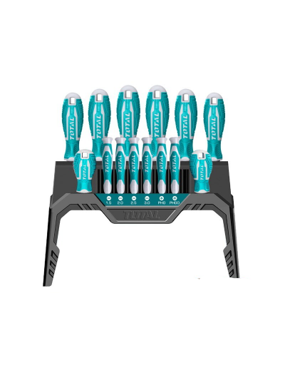 Total Screw Diver Precision 14pcs Set THT250614