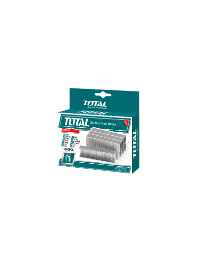Total Staple Pins For Manual Staple Gun 0.7mm Pack of 1000 THT39121