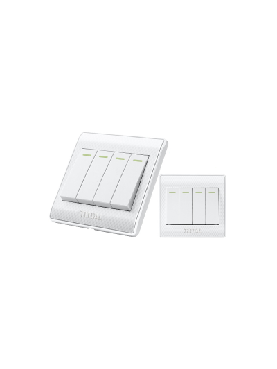 Total Switch 4 Electric 1 Way 16A THESSH04101