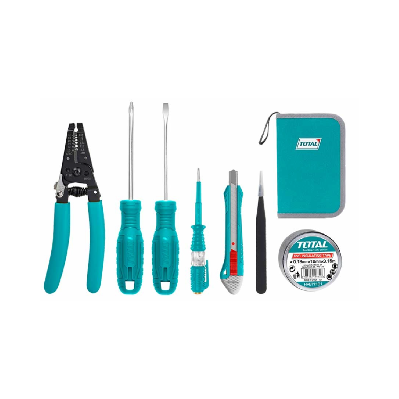Total Tool Box Electricians Set 11pcs TKETS0111 - Image 2