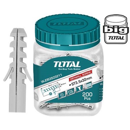 Total Screw Fisher Plug 10x50mm 40pcs WJSP1005011 - Image 3