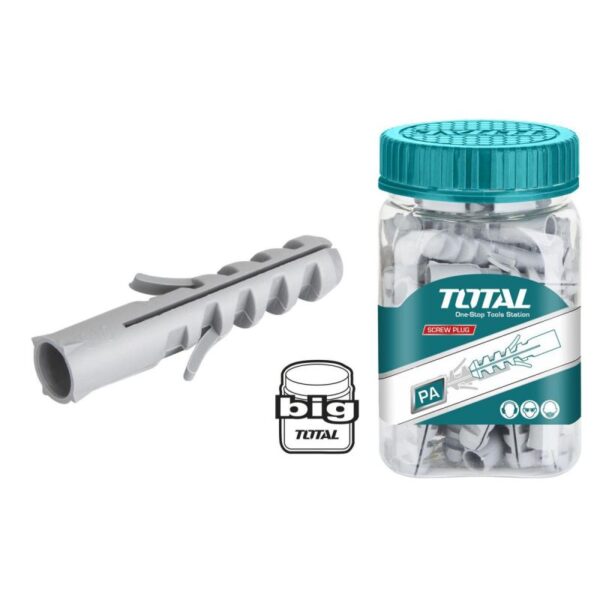 Total Screw Fisher Plug 10x50mm 40pcs WJSP1005011 - Image 2