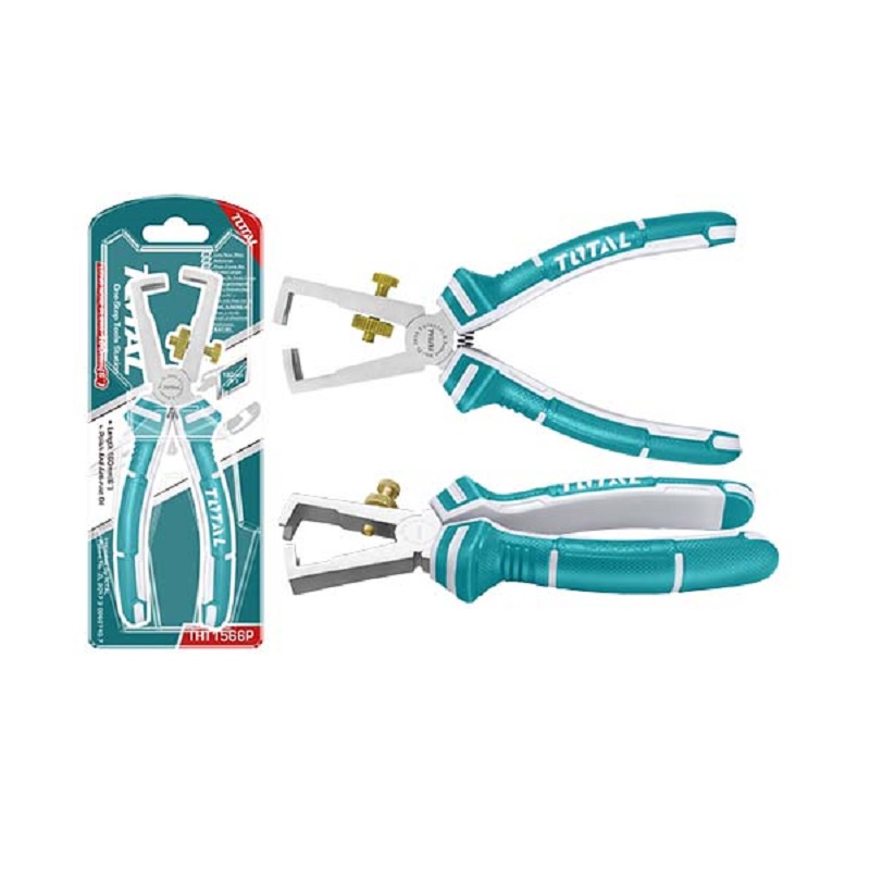 Total Wire Stripping Pliers 6" THT1566P - Image 3