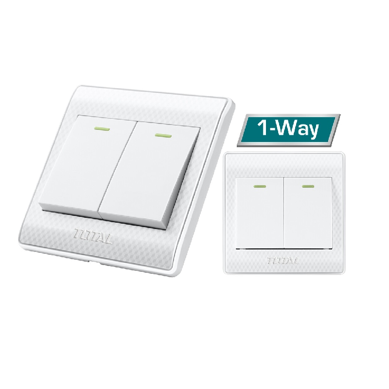Total 2 Gang Switch Electric 1 Way 16A THESSH02101 - Image 3