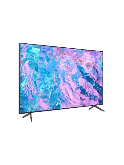Samsung 55" Crystal UHD 4K Smart TV Class CU7000 Series with PurColor, Motion Xcelerator, 4K Upscaling, HDR, Gaming Hub 55CU7000