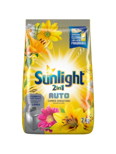 Sunlight Machine Wash 2in1 Auto Detergent 2kg Summer Sensations
