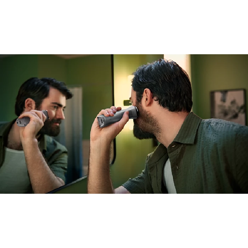 Philips All-in-One Cordless Trimmer with 10in1 Multi groom Kit, 120min Runtime, BeardSense Technology, Self-sharpening Steel Blades MG5920 - Image 8