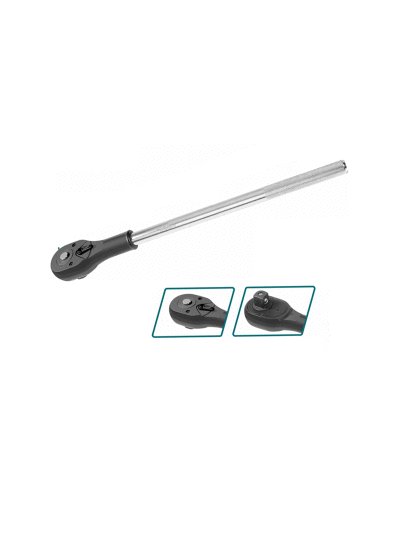 Total Ratchet Wrench 3/4" 500mm with 24 Teeth, Chromed Plated THT106346