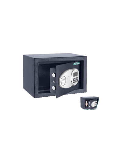 Total Electronic Safe Box, 3 to 8 Digit Code Freely 20 x 31 x 20cm 11L TESF2001