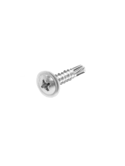Total Self Drilling Truss Head Screw 8x3/4" for Phillips Drive, Zinc Plated Finish 650pcs THWTD8341