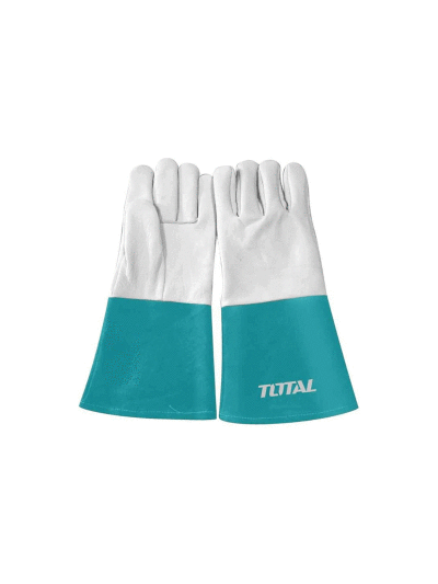 Total Goatskin Leather Gloves 16" for Tough Tasks Demanding Durability and Feel TSP19141