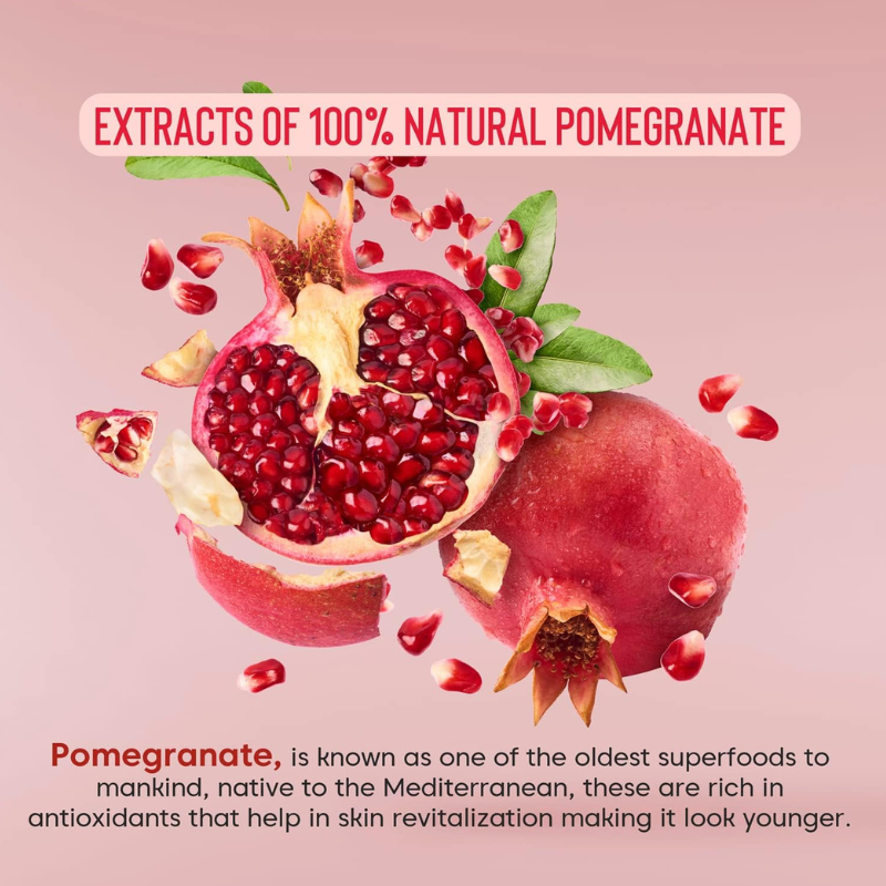 Dermoviva Face Wash Skin Revival Pomegranate 150ml - Image 4