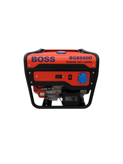 Boss Petrol Generator 7.5kw Powerful Power Solution BG 8500D