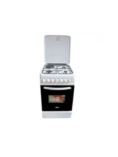 Boss Freestanding Cooker 50x60cm, Electric Oven, 1 Electric + 3 Gas Burners with Grill BC5613 SVR