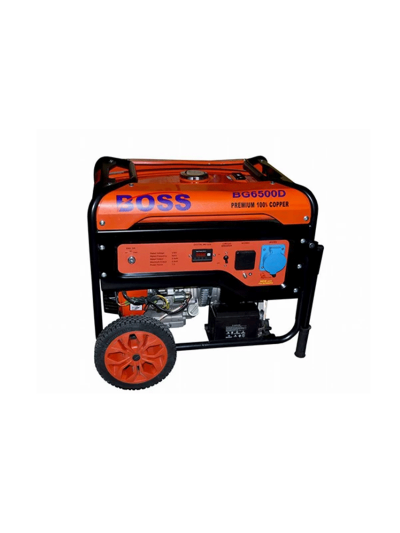 Boss Petrol Generator 5.5kw Reliable Power Supply Solution BG 6500D