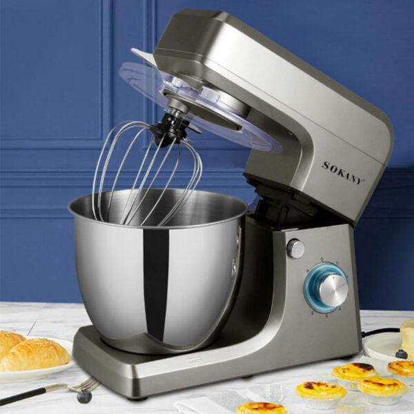Sokany Stand Mixer 1400W 8L 3 Attachments - Image 5