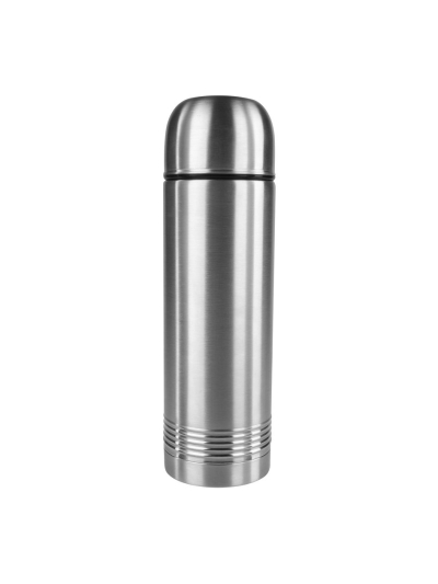 Tefal Senator Thermal Bottle 0.7L Stainless Steel Silver Robust Construction With Double Walled Safe Lock Thermos Insulated Vacuum Flask K3063314