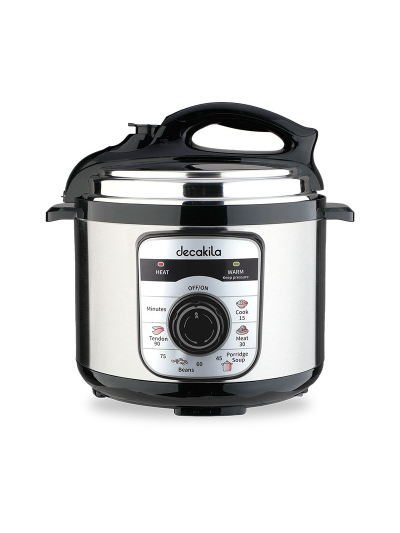 Decakila Electric Pressure Cooker 5L 900W Auto Thermostat Control Energy Saving Non-Stick Pot KEER039M