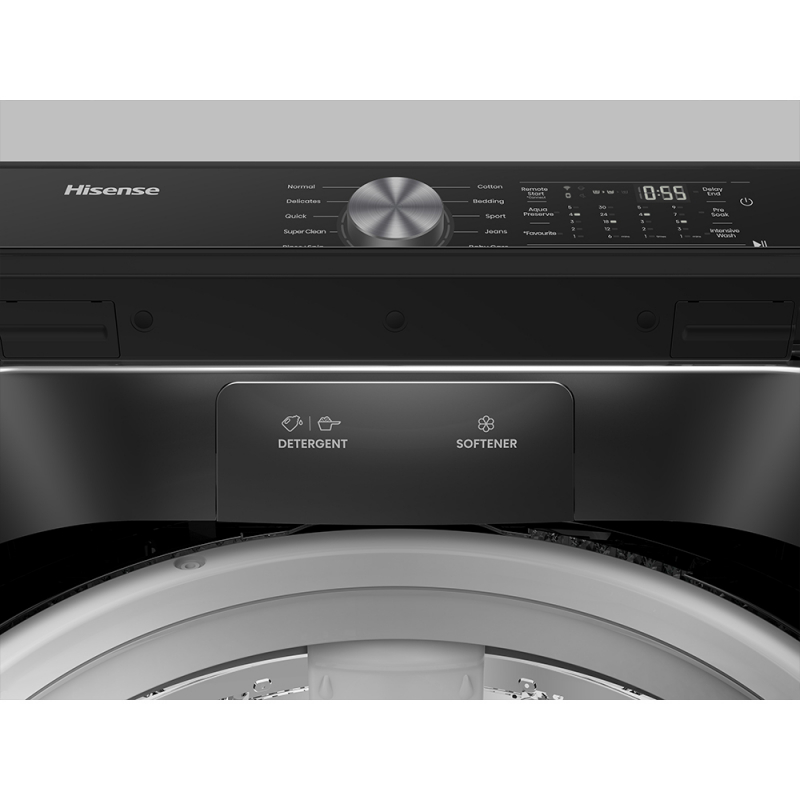 Hisense Washing Machine 20kg Top Load, Mega Capacity, Aqua Preserve, Smart Fuzzy, Direct Drive Inverter WT5T2025DB - Image 10