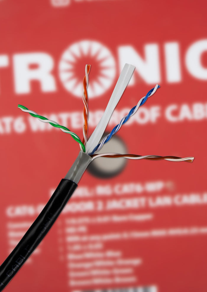 Tronic Waterproof UTP Cable CAT 6 Roll (305 Meters) - Image 4