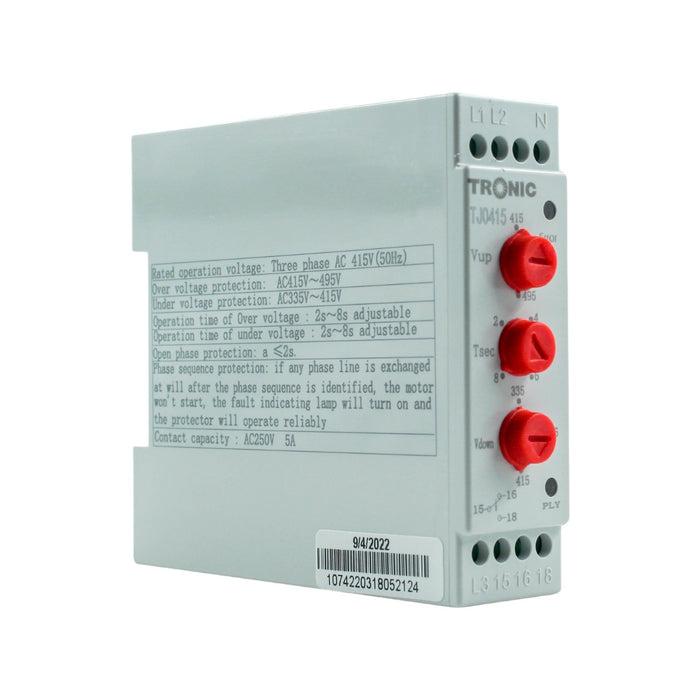 Tronic Phase Failure & Sequence Relay - Image 2