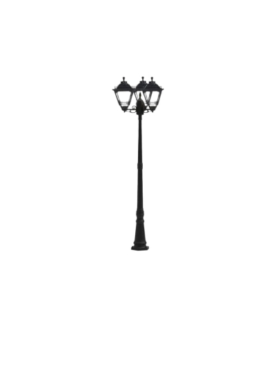 Tronic Ornamental Bollard LL 907P-20-03-BK