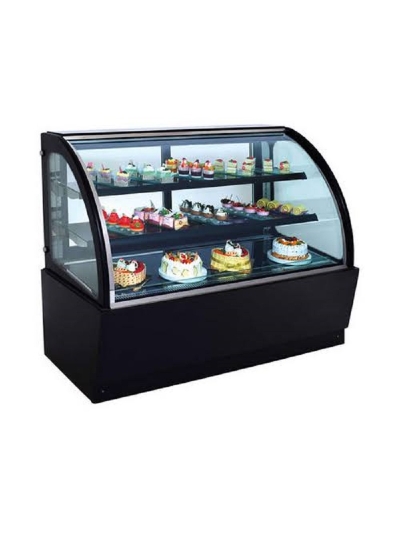 Generic Commercial Cake Cold Refrigerator Display Chinese Style 1.0m Silver