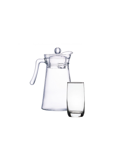 Luminarc Vigne & Kone Plain 7Pc Water Set V3947