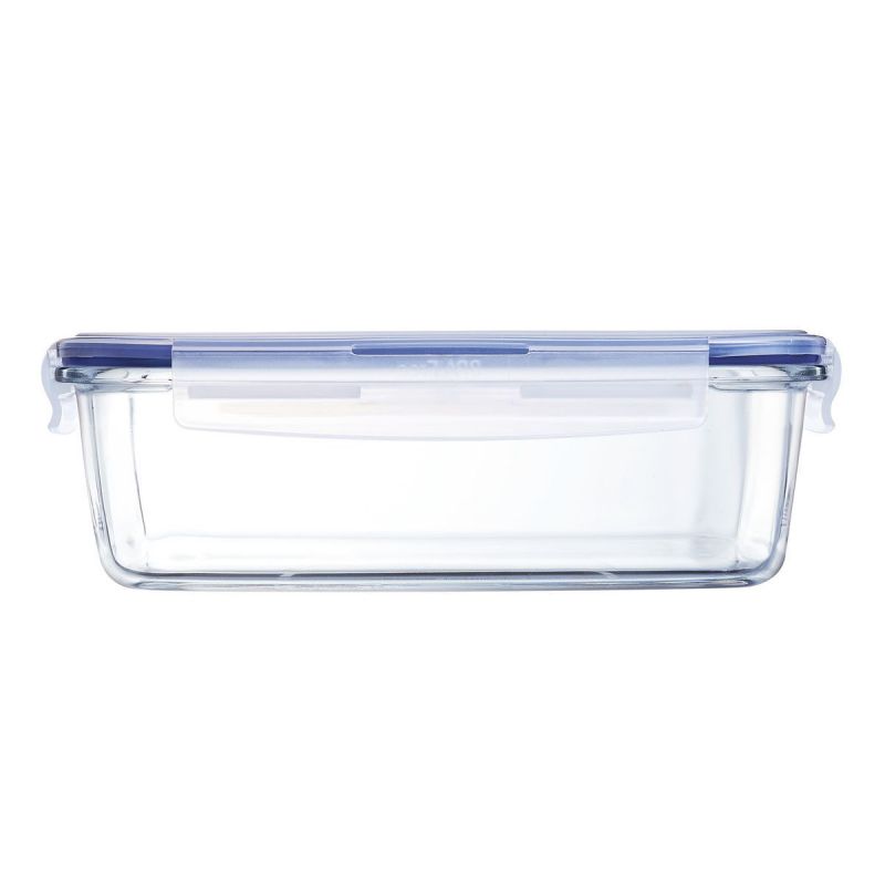 Luminarc Pure Box Rectangle Food Container 197cl Flat Rim P3549