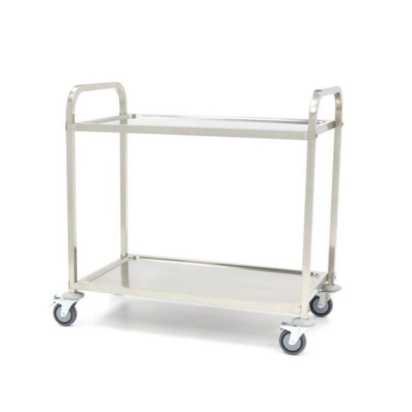 Generic Commercial Food Serving Trolley Stainless Steel - Image 2