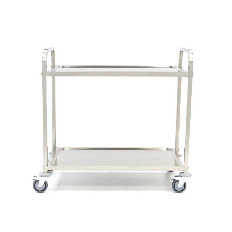 Generic Commercial Food Serving Trolley Stainless Steel - Image 3