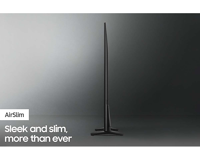 Samsung 43" LED 4K Crystal UHD Smart TV, Air Slim Design, Game Mode, Ambient Mode, Q-Symphony 43AU8000