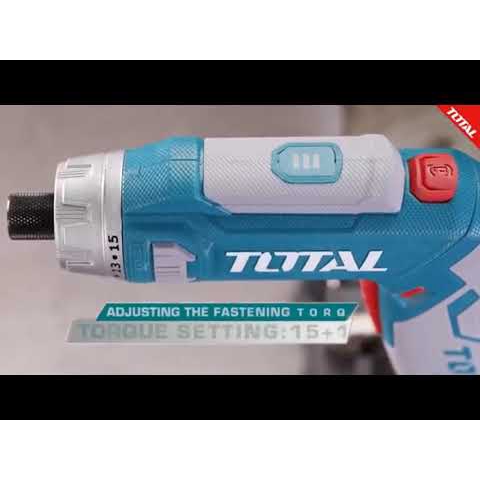 Total Lithium-Ion Screwdriver TSDLI0801