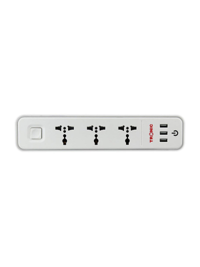 Tronic 3 Way Extension With USB