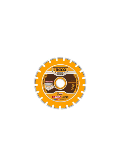 Ingco Diamond Disc for Asphalt & Concrete Cutting 355mm(14")x25.4mm DMD033551