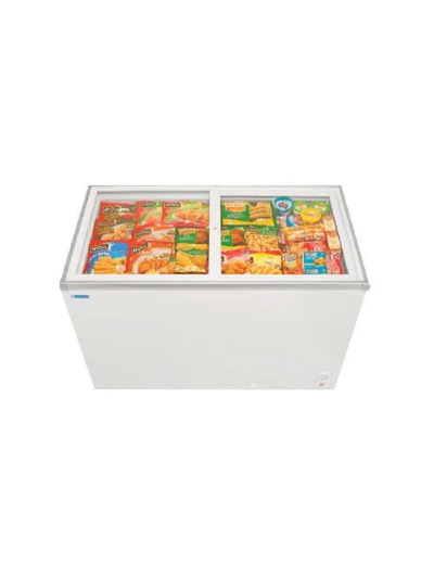 Generic Glass Top Double Door Deep Freezer 200L
