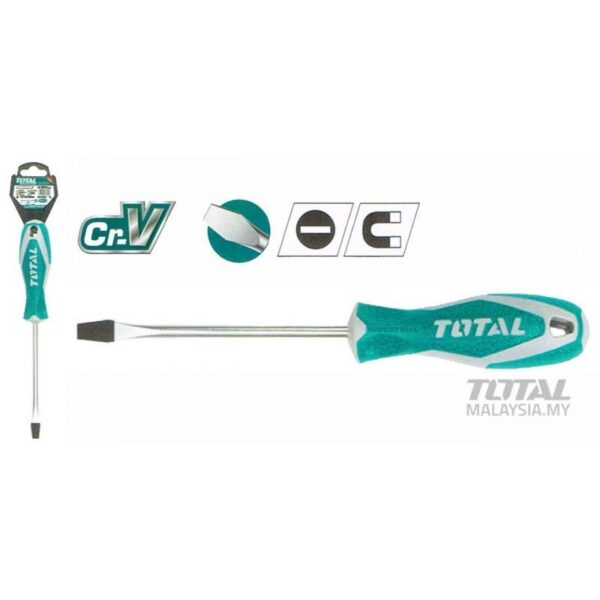 Total Slotted Screwdriver Length 150mm THT2166 - Image 2
