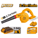 Ingco Lithium-Ion Cordless Blower CABLI200281