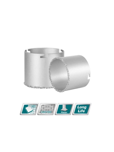 Total Hole Saw 33mm Carbide Gritted TAC440331
