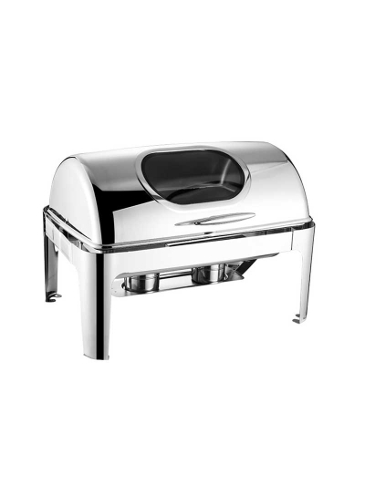 Generic Chaffing Dish With Glass Window Single 9L CF7202