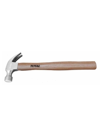 Total Claw Hammer 450g Hardwood HandleTHTW7316
