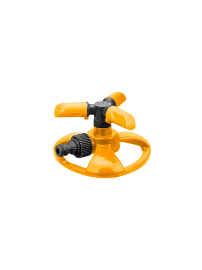 Ingco Plastic 3 Arm Rotatory Sprinkler with 3/4" Tool Adaptor HPS23602