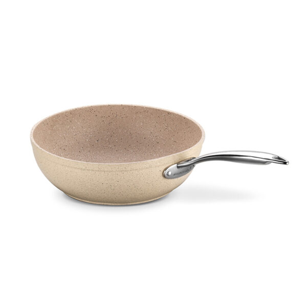 Korkmaz Granita Alu. Wok 28x8.5 cm A1267 - Image 2