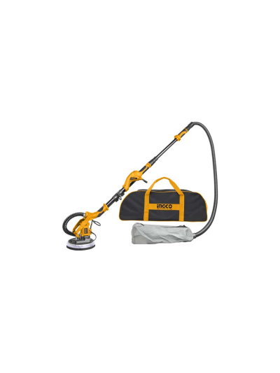 Ingco Drywall Sander 1050W with Integrated Work Light, 12pcs Sand Papers DWS10501