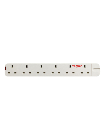 Tronic 6 Way Extension Socket