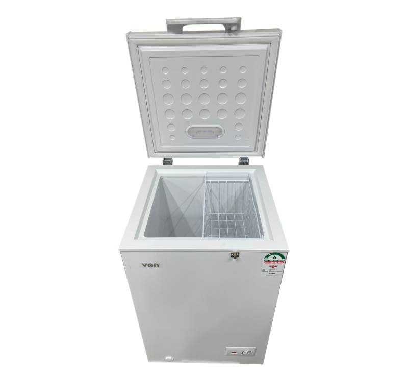 Von Chest Freezer 98L, White Single Door VAFC10DHW - Image 2