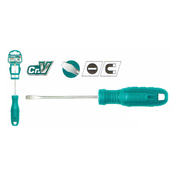Total Slotted Screwdriver Length 125mm THT2156 - Image 2