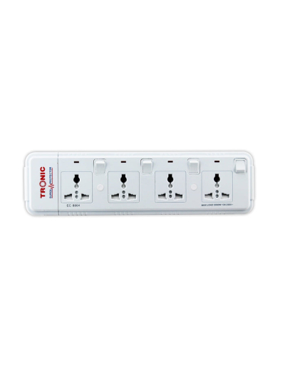 Tronic 4 Way Extension With 3 Metre Cable