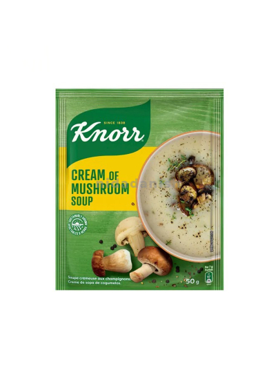 Knorr Packet Soup 50gm Cream Of Mushroom Pack of 10